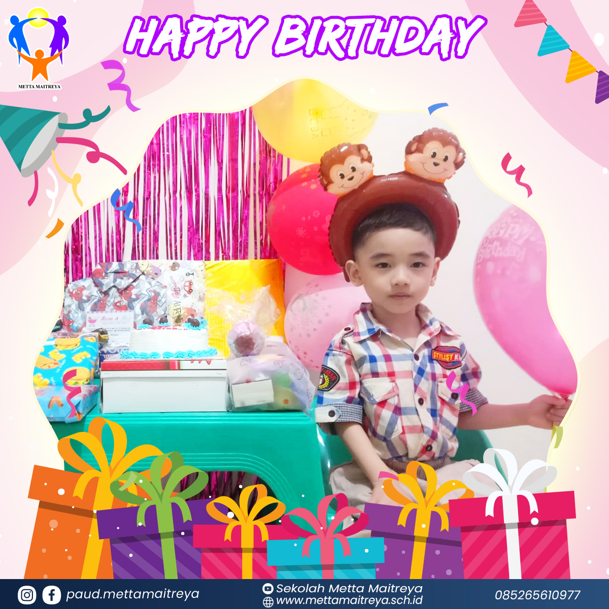 Virtual Birthday Celebration 2 (Part I) | PAUD METTA MAITREYA